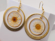 Load image into Gallery viewer, Pressed Wild Flower Earrings | Multi Flower Earrings | Resin Jewelry