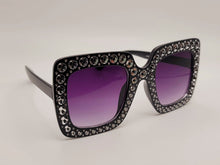 Load image into Gallery viewer, Luxury Big Rectangle Unisex Luxury Sunglasses Vintage Punk