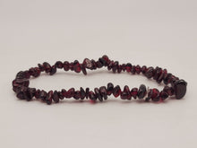 Load image into Gallery viewer, Garnet Chip Bracelet Handmade Genuine Crystal Stretch Bracelet