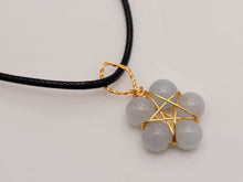 Load image into Gallery viewer, Blue Chalcedony necklace Powerful necklace Healing Energy Crystal Jewelry