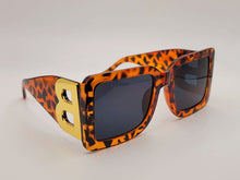 Load image into Gallery viewer, Fashion Big Rectangle Unisex Luxury Sunglasses Vintage Punk Oversized Print Color