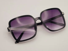 Load image into Gallery viewer, Large Square Black Sunglasses | Trendy Sunglasses Women | Fashion Shades