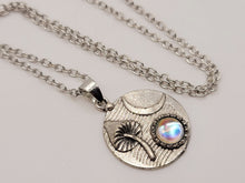 Load image into Gallery viewer, Mushroom Necklace Boho Jewelry for Gift, Silver Mushroom Pendant, Hippie Jewelry