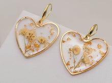 Load image into Gallery viewer, Pressed Wild Flower Earrings | Multi Flower Earrings | Resin Jewelry