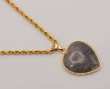Load image into Gallery viewer, Natural Handmade Crystal Necklace Purple Fluorite Crystal Pendant | Energy Stone Choker