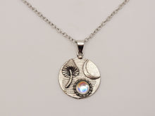 Load image into Gallery viewer, Mushroom Necklace Boho Jewelry for Gift, Silver Mushroom Pendant, Hippie Jewelry