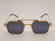 Load image into Gallery viewer, Steampunk Fashion Big Rectangle Unisex Luxury Sunglasses Vintage Punk