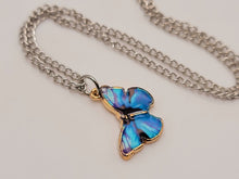 Load image into Gallery viewer, Butterfly Necklace - Trendy Butterfly necklace Silver tone