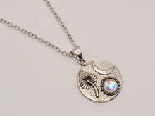 Load image into Gallery viewer, Mushroom Necklace Boho Jewelry for Gift, Silver Mushroom Pendant, Hippie Jewelry