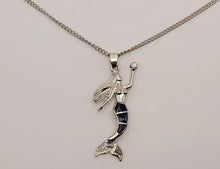 Load image into Gallery viewer, Mermaid Necklace - Mermaid Gifts - Mermaid Pendant - Mermaid Charm Necklace