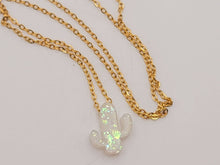 Load image into Gallery viewer, Cactus necklace, Opal cactus necklace, Cactus jewelry, Southwestern jewelry