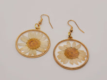 Load image into Gallery viewer, Pressed Wild Flower Earrings | Multi Flower Earrings | Resin Jewelry