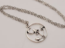 Load image into Gallery viewer, Mushroom Necklace for Women, Boho Jewelry for Gift, Silver Mushroom Pendant, Hippie Jewelry,