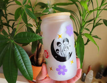 Load image into Gallery viewer, Mushroom Beer Can Glass | Boho Mushroom Coffee Glass Customized 16 Oz