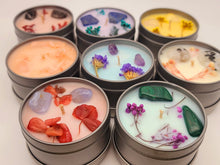 Load image into Gallery viewer, Manifestation Candles For Love, Abundance, Clarity, Spiritual Cleanse, Healing, reiki energy, herbs, and organic soy Wax