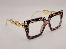 Load image into Gallery viewer, Trendy Bridesmaid gift Big Rectangle Unisex Luxury Sunglasses Vintage Punk