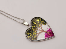 Load image into Gallery viewer, Tree Of Life necklace / Tree necklace / Pyrite & Rose Topaz / Trending necklace