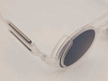 Load image into Gallery viewer, Steampunk Goggles Glasses Round Sunglasses Emo Retro Vintage White