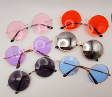 Load image into Gallery viewer, Vintage Big Round Spectacle Sunglasses Frame Fashion Hippie Lens