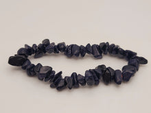 Load image into Gallery viewer, Blue Sandstone Natural Healing Bracelet Chip Bracelet Natural Genuine Crystals