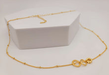 Load image into Gallery viewer, Stainless Steel 3 Ring Eternity Necklace, Infinity Three Circle