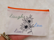 Load image into Gallery viewer, MAKEUP BAG, 1 Makeup bag, Cosmetic Bag, Retro Style Customized Text Print