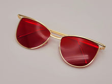 Load image into Gallery viewer, Retro Triangle Cat Eye Sunglasses | Cateye Sunglasses Vintage Sunglasses