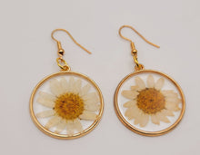 Load image into Gallery viewer, Pressed Wild Flower Earrings | Multi Flower Earrings | Resin Jewelry