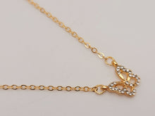 Load image into Gallery viewer, Minimalist Butterfly necklace simple necklace, dainty Golden necklace, Butterfly