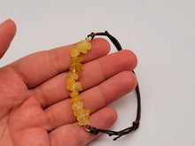 Load image into Gallery viewer, Citrine Bracelet, Robe Adjustable Handmade Semi Precious Gemstone