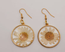 Load image into Gallery viewer, Pressed Wild Flower Earrings | Multi Flower Earrings | Resin Jewelry