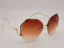 Load image into Gallery viewer, Rimless Sunglasses Women Ocean Water Cut Eyewear Women/Men