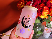 Load image into Gallery viewer, Mushroom Beer Can Glass | Boho Mushroom Coffee Glass Customized 16 Oz