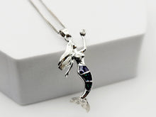 Load image into Gallery viewer, Mermaid Necklace - Mermaid Gifts - Mermaid Pendant - Mermaid Charm Necklace