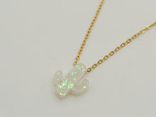 Load image into Gallery viewer, Cactus necklace, Opal cactus necklace, Cactus jewelry, Southwestern jewelry