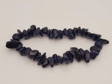 Load image into Gallery viewer, Blue Sandstone Natural Healing Bracelet Chip Bracelet Natural Genuine Crystals