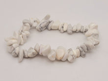 Load image into Gallery viewer, Howlite Natural Healing Bracelet Chip Bracelet Natural Handmade bracelet