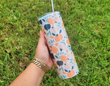 Load image into Gallery viewer, Halloween Tumbler, Spooky Vibes Tumbler, Pumpkin Tumbler
