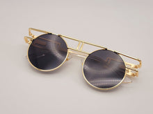 Load image into Gallery viewer, Fashion Small Frame Round Sunglasses Vintage Black Sunglasses | Trendy Sunglasses