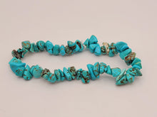 Load image into Gallery viewer, Turquoise Bracelet Handmade Genuine Crystal Stretch Bracelet