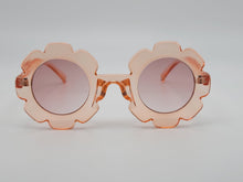 Load image into Gallery viewer, Flower Shaped Kids Sunglasses Retro Vintage Boho Translucent Sun Glasses