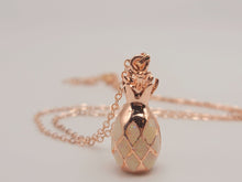 Load image into Gallery viewer, Lovely Hawaiian 3D Pineapple Necklace, Handmade necklace Fruit necklace Pineapple