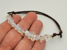 Load image into Gallery viewer, Natural Opal Opalite Bracelet, Handmade Semi Precious Chip Bracelet