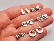 Load image into Gallery viewer, Surgical steel stud earrings set | tarnish free earrings Hypoallergenic earrings Trendy