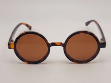 Load image into Gallery viewer, Steampunk Goggles Glasses Round Sunglasses Emo Retro Vintage Print