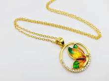 Load image into Gallery viewer, Butterfly Necklace - Trendy Butterfly necklace Gold tone - Gift for her