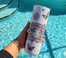 Load image into Gallery viewer, Halloween Tumbler, Tumbler, Spooky Vibes, gift for her,Halloween is so fetch