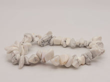 Load image into Gallery viewer, Howlite Natural Healing Bracelet Chip Bracelet Natural Handmade bracelet
