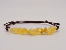 Load image into Gallery viewer, Citrine Bracelet, Robe Adjustable Handmade Semi Precious Gemstone