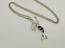 Load image into Gallery viewer, Mermaid Necklace - Mermaid Gifts - Mermaid Pendant - Mermaid Charm Necklace